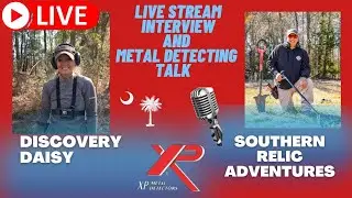 Live Stream- Discovery Daisy Interview and Metal Detecting Talk