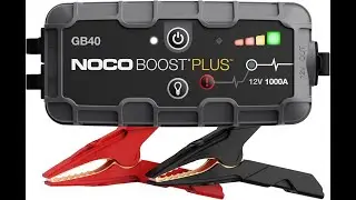 Noco GB40 rechargeable jump pack for car battery unboxing and review 