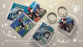 How to Make Photo Frame Keychains | Easy Tutorial w/ Size Guides