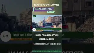 Israel Says Hamas Financial Officer Killed in Gaza #pakistandefense #geodefensepakistan  #news