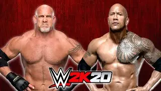 WWE 2K20 - Goldberg vs The Rock - GameOnGabru PS4 Gameplay