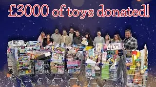 DONATING TOYS to Charity