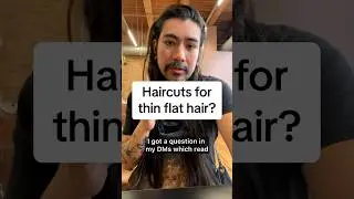 THE BEST haircuts for thin flat hair! For thin fine hair girls! #haircut #hairstyle #thinhair