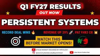 Persistent Systems Q1 Results 2027 | Persistent Systems | Persistent Systems Share Latest News