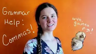 Commas Are Hard: Learn to Properly Use Commas with Author H.A.Pruitt & Guinea Pigs