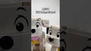101 Dalmatins in LEGO! 🐶🦴 #newlego #legodisney #101dalmatians