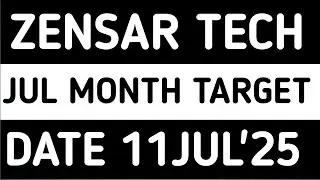 ZENSAR TECHNOLOGIES STOCK LATEST NEWS 11JUL'25/ZENSAR TECH SHARE LATEST NEWS UPDATES WITH TARGET