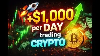 Making 1000$ LIVE Trading Crypto (no cuts/no hype)