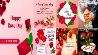 Happy Rose Day Quotes, Images 2024 || Happy Rose Day Wallpapers Status Greetings, Wishes