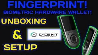 DCENT BIOMETRIC HARDWARE WALLET!! UNBOX AND SETUP| TAGALOG REVIEW!