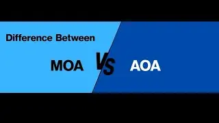 Difference between MOA & AOA