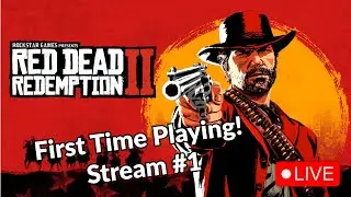 First Time Playing Red Dead Redemption 2! // Streaming with Mic!
