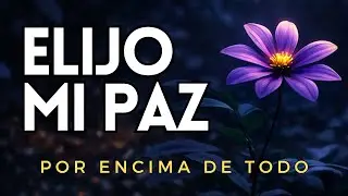 ELIJO MI PAZ | Reflexión profunda para SOLTAR CARGAS, CERRAR CICLOS, RESPIRAR y VOLVER A TI