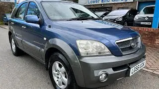 LG56UGK - 2006 Kia Sorento 2.5 CRDi XS Blue 5dr SUV Manual Diesel
