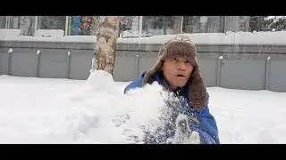 sarap maglaro sa snow