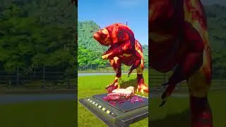 Lava King Shark Dinosaurs Jurassic Park #dinosaurs #dinosaur #jurassicworldevolution #jurassicpark