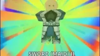 Roblox-Saber(Sword Maid II) showcase-All Star Tower Defense.