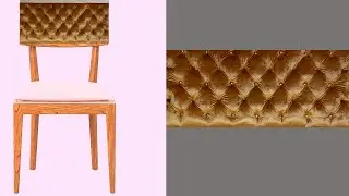 How to Make button design for chair| how to make sofa chair foaming process | sofa kaise banaya jaie