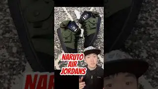Naruto x Air Jordan #naruto #kakashi #kakashihatake #narutouzumaki #narutoshippuden #narutomerch