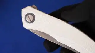 Shirogorov Quantum NY26 Elmax White Micarta Russia