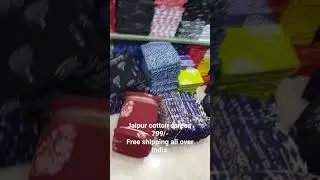Jaipur cotton sarees | mul mul sarees| bagru handblock | by silkcottonhandicrafts #cottonsaree