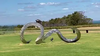 Melbourne winery sculpture park 