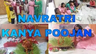 Navratri Kanya poojan। Multitilented creative Ananya