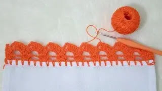 Barrado laranja real em crochê (Destros) #semprecirculo #professoraelisacroche #crochet #diy
