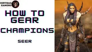 HOW TO GEAR SEER | MAX Dmg Savage set build | Raid Shadow Legends Gear Build