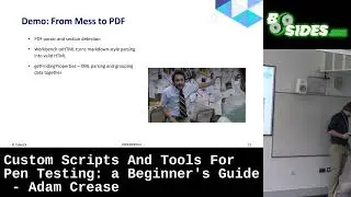 Custom Scripts And Tools For Pen Testing: a Beginner's Guide - Adam Crease