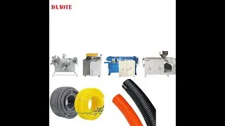 Electric wire protection corrugation hose production line  cable protect corrugated pipe machine