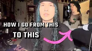 Watch me get ready for a rave tn ! :)