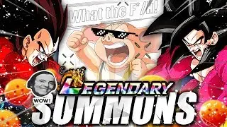This was all i had... and this happens? (LR SSJ4 Goku & Vegeta SUMMONS) Dokkan Battle