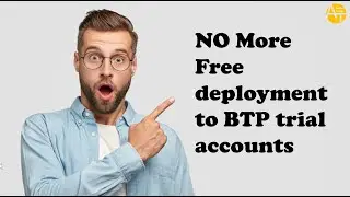 ШОКИРУЮЩИЙ BTP Cloud Foundry | Больше нельзя развернуть бесплатную пробную учетную запись в BTP в...