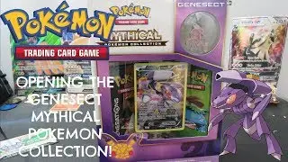 OPENING THE GENERATIONS GENESECT MYTHICAL POKEMON COLLECTION FOR THE POKEMON TRADING CARD GAME!