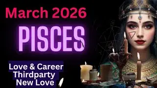 Pisces March 2026 &ndash; LOVE CAREER Something Big Is Coming! New Love, Money Third-party