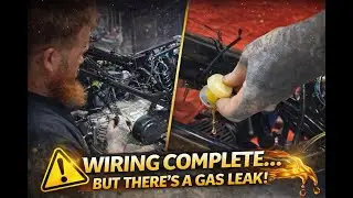 We Found a Gas Leak! 😬 Wiring the 125cc Dirt Bike Build