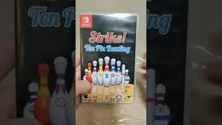 Strike Ten Pin Bowling Nintendo Switch Unboxing Short