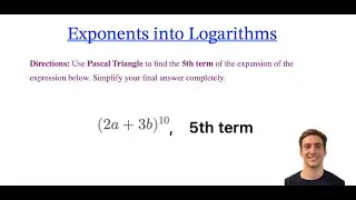 Math Algebra: Find Nth Term Using Pascal Triangle (Algebra Help)