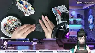 【Handcam】300 follower celebration lego food stand build + bean boozle | Jaehui Park / 재희박 【ENVTuber】