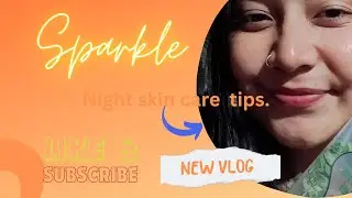 Night skin care tips.✨#face #glowingskin #glowup#khadi @YogRitika