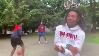 3 PT SHOOTING CONTEST. LOSER CALLS EX😳