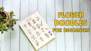 Easy Flower Doodles | Flower Doodles for Beginners | Doodle with me #neensdoodles #doodles 
