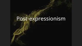 Post-expressionism