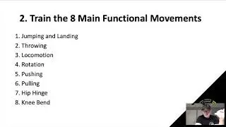 The 8 Main Functional Movements for Performance Training