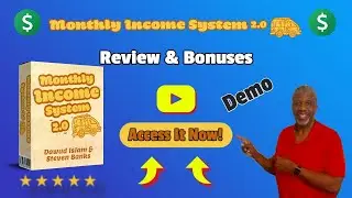Monthly Income System 2.0 Review ⭐Demo👷🏽&zwj;♀️BONUSES 🎁