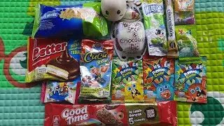 Hunting jajanan snack chocolatos lolipop better yupi good time cucu bolu pandan