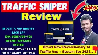 Traffic Sniper Review + Demo  ⚠️ STOP ⚠️ DON'T GET THIS WITHOUT MY 👷 CUSTOM 👷 BONUSES!!