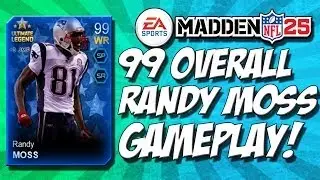 Madden 25 Ultimate Team - RANDY MOSS 99 OVERALL Gameplay! - 102 Speed - MUT 25