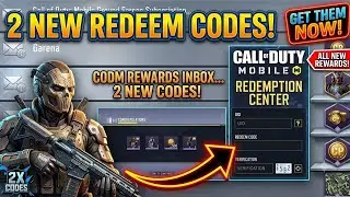 Today 2 New Redeem code codm 2026 | Call of duty mobile Redeem code 2026 | cod mobile Redeem code 